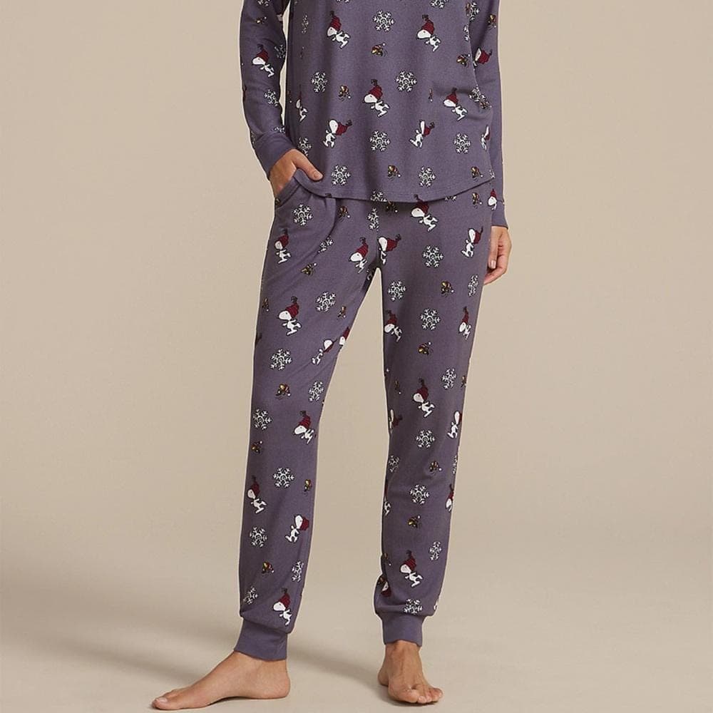 Snoopy Long Sleeve Tee And Jogger Pajama Set- New in Package