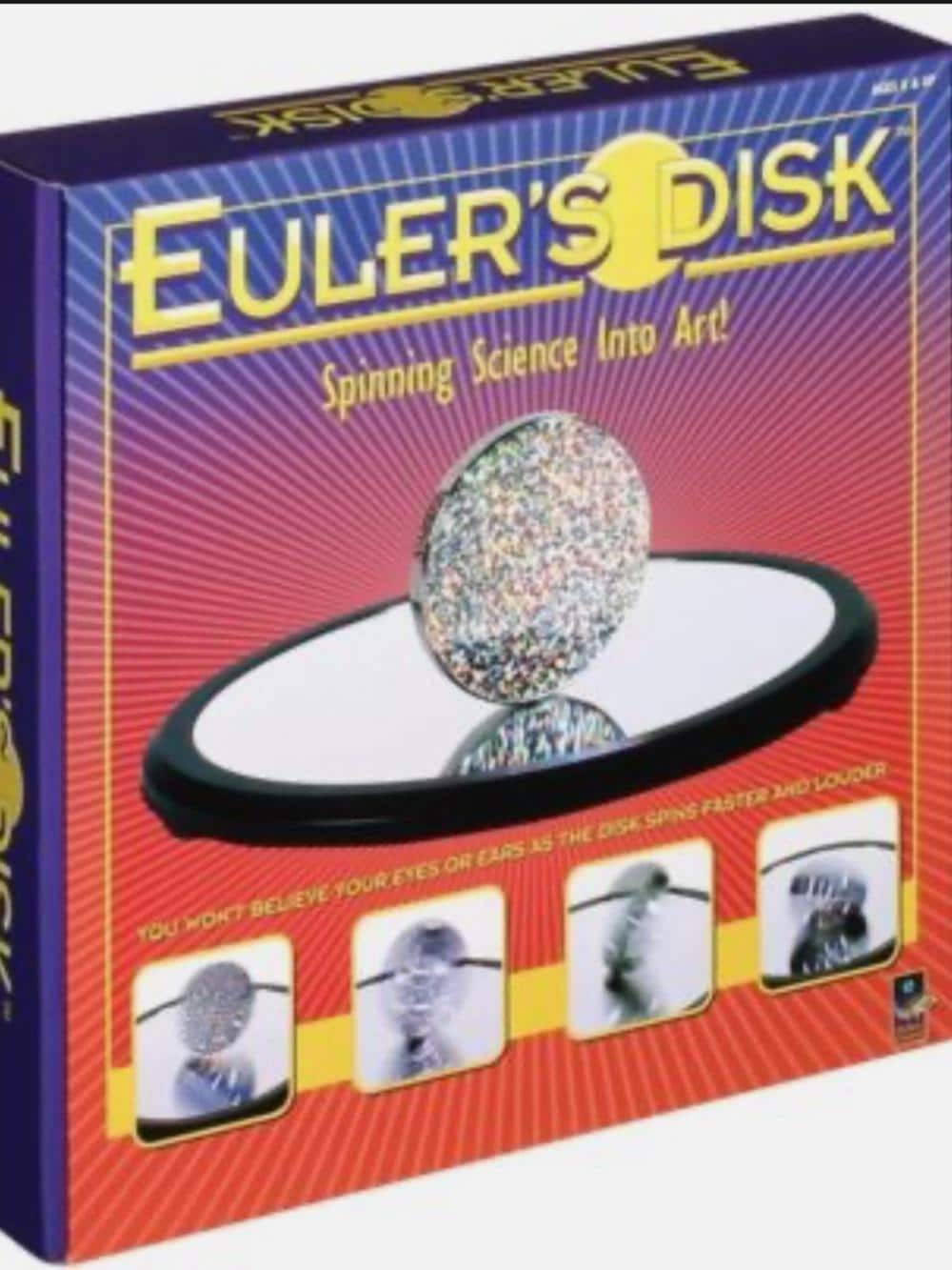 Euler's Disk~ Spinning Science Into Art ~ STEM Toy, Desk Decor