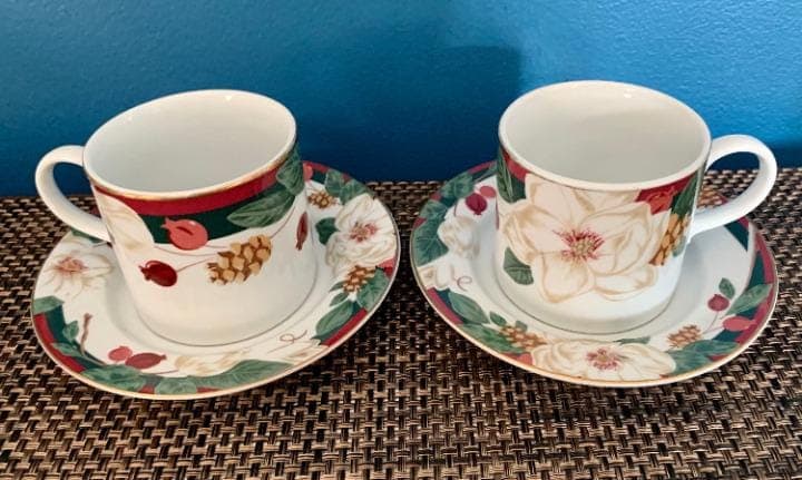 Vintage Tienshan Fine China “Magnolia"