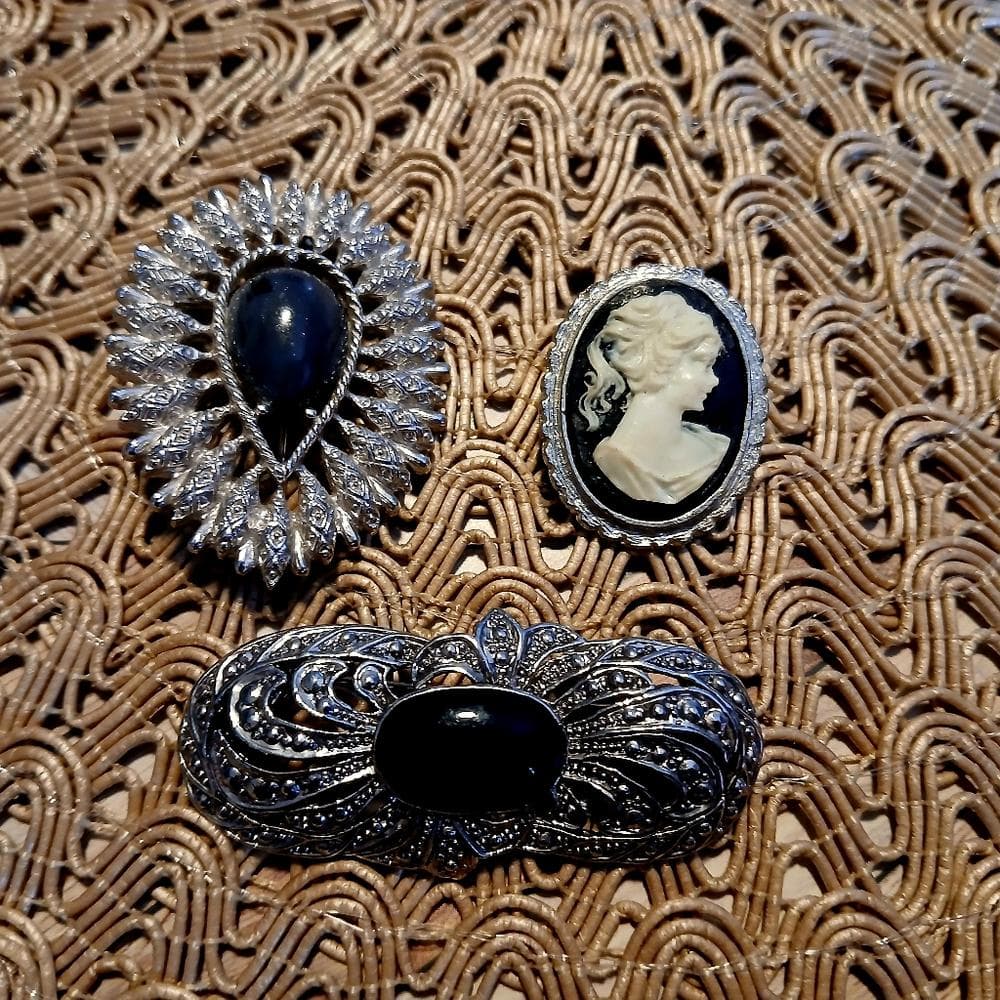 Brooches- Unique & Vintage~ Bundle of 3