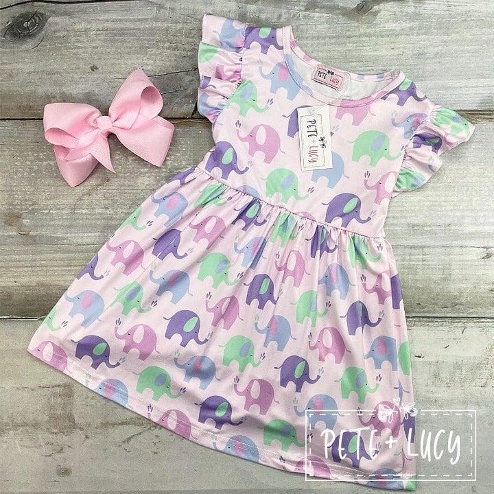 New! Boutique Dress ‘Ella the Elephant’