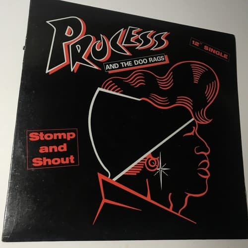 Process And The Doo Rags-Stomp And Shout-12" 1985 Single 33 1/3 PROMO Record