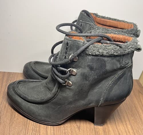Sixty Seven Boots Womens 39 Ankle Booties Leather , Spain "Julietta" 3" heels
