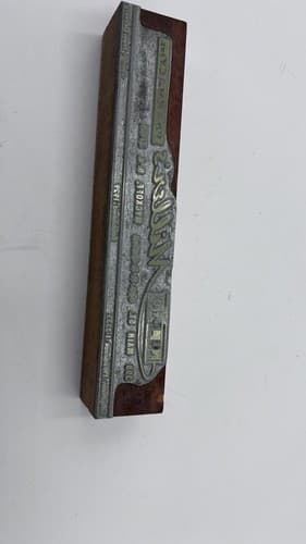 Rare Print Block “Miller's Pharmacy, Wycoff ,NJ” Great Details