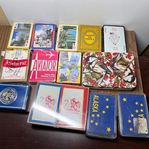 Vintage Playing Cards LOT, vintage, 15 decks