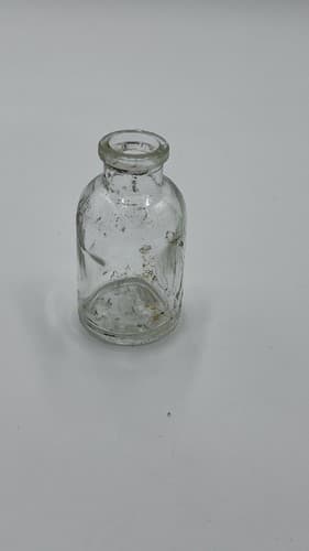 1940-50s Neutraglas Serum Apothecary Medicine Bottle Embossed Vintage #7