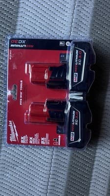 Milwaukee 48-11-2412 M12 REDLITHIUM XC Battery Pack of 2