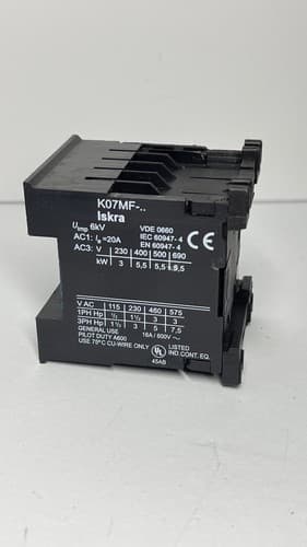 Schaerer Barista Contactor 240V 20A 33.4013.9000 (Iskra K07MF-10Sp4)
