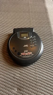 JVC Portable CD Player XL-PG39BK Anti-Shock EX Protection JVC