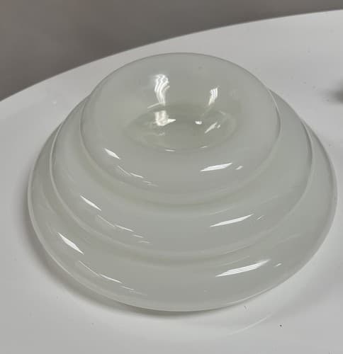 VISTOSI "Pomeri" Murano Blown Glass MCM 3-pc Set SIGNED Vistosi 1972