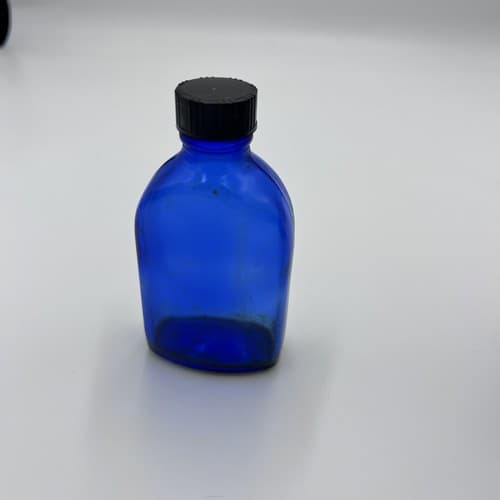 Maryland Glass Corporation Cobalt Blue Bottle C1935 Pat #97178