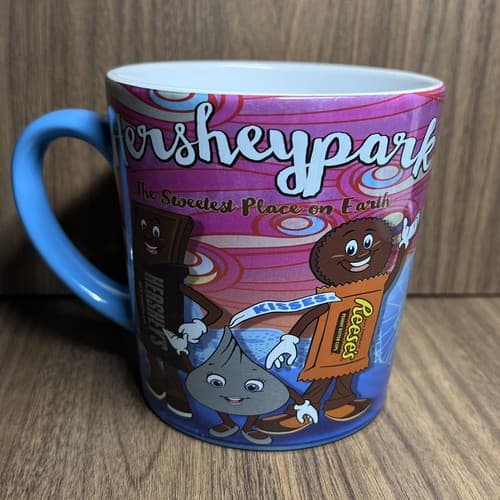Vintage Hershey's Chocolate World Mug Theme Park Gift Shop Mug 1990s