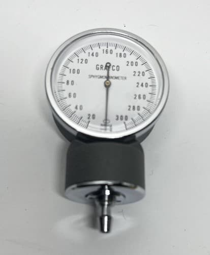 VINTAGE GRAFCO SPHYGMOMANOMETER BLOOD PRESSURE GAUGE DIAL ONLY