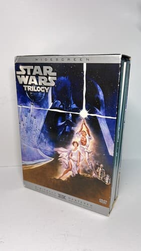 STAR WARS Trilogy 3Discs (DVD, 2005, Adventure, Fantasy, Sci Fiction)