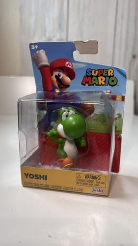 Jakks Super Mario Exclusive Green Yoshi Figure 2.5"