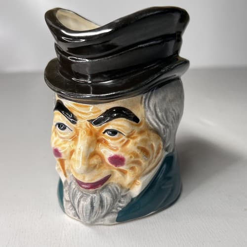 Vintage Toby Face Mug 3.75" Japan