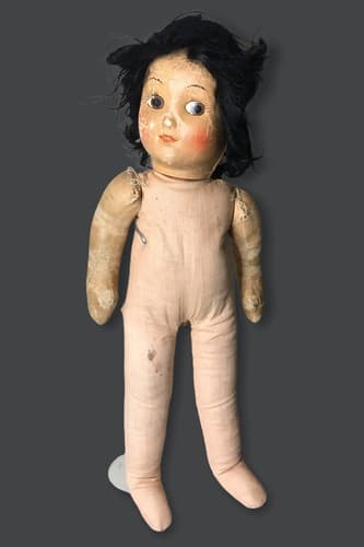 Rare 1930's Disney Ideal Snow White 16" Cloth Doll