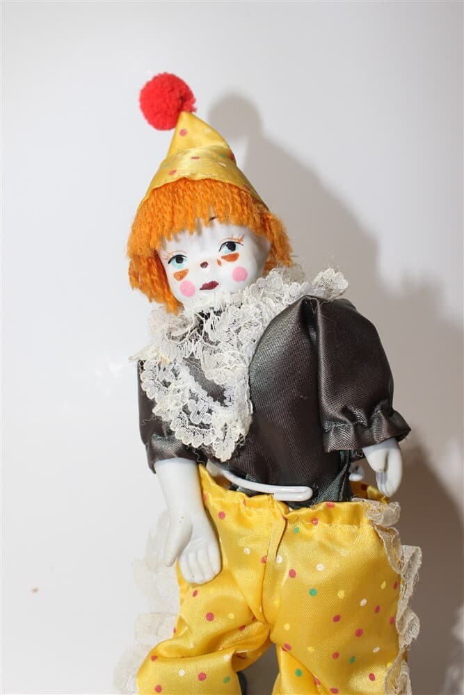 Child Clown Porcelain Kaiser Doll Figurine