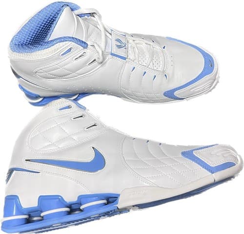 Rare Nike Vince Carter VC5 University Blue Basketball Shoes US 11 312764-141