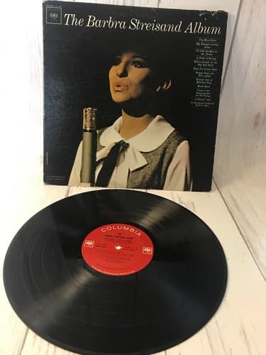 “The Barbra Streisand Album” Mono Vinyl=G+ 12" LP Record Pop,Vocal