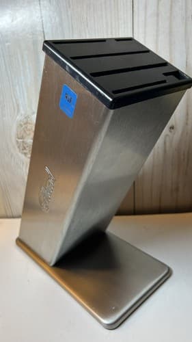 Edlund KBS-2002 12" High 6 Open Slot professional Chef Knife Block