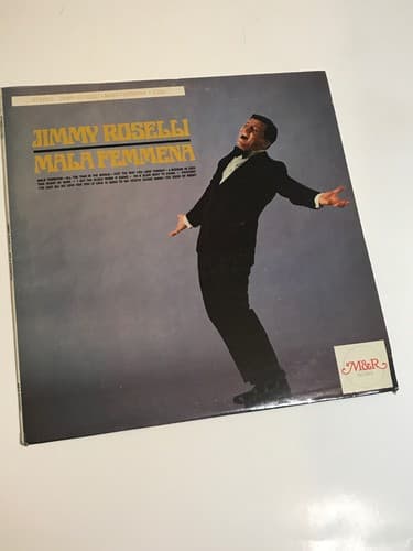 Mala Femmena Jimmy Roselli LP M&R Records C1021 VG+ Stereo