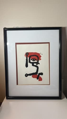 Paul Klee Signed Lithograph "Kettle Drummer"
