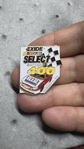 September 1998 Exide Batteries 400 NASCAR Race Enamel Hat Pin