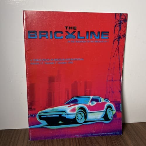 Bricklin International club Magazine “Brickline” 1992 vol 17, #3