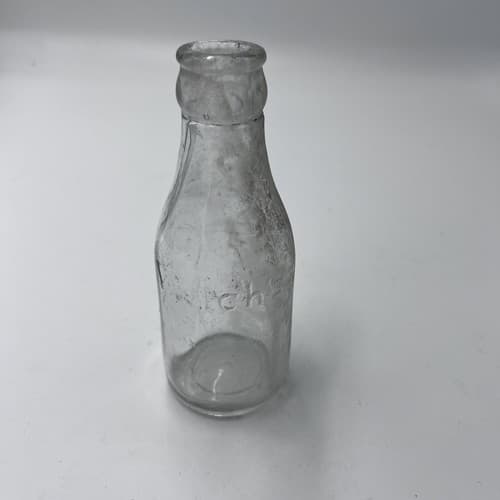 Vintage Welch’s Junior Juice Bottle 1940s Nice Small Bottle 5"