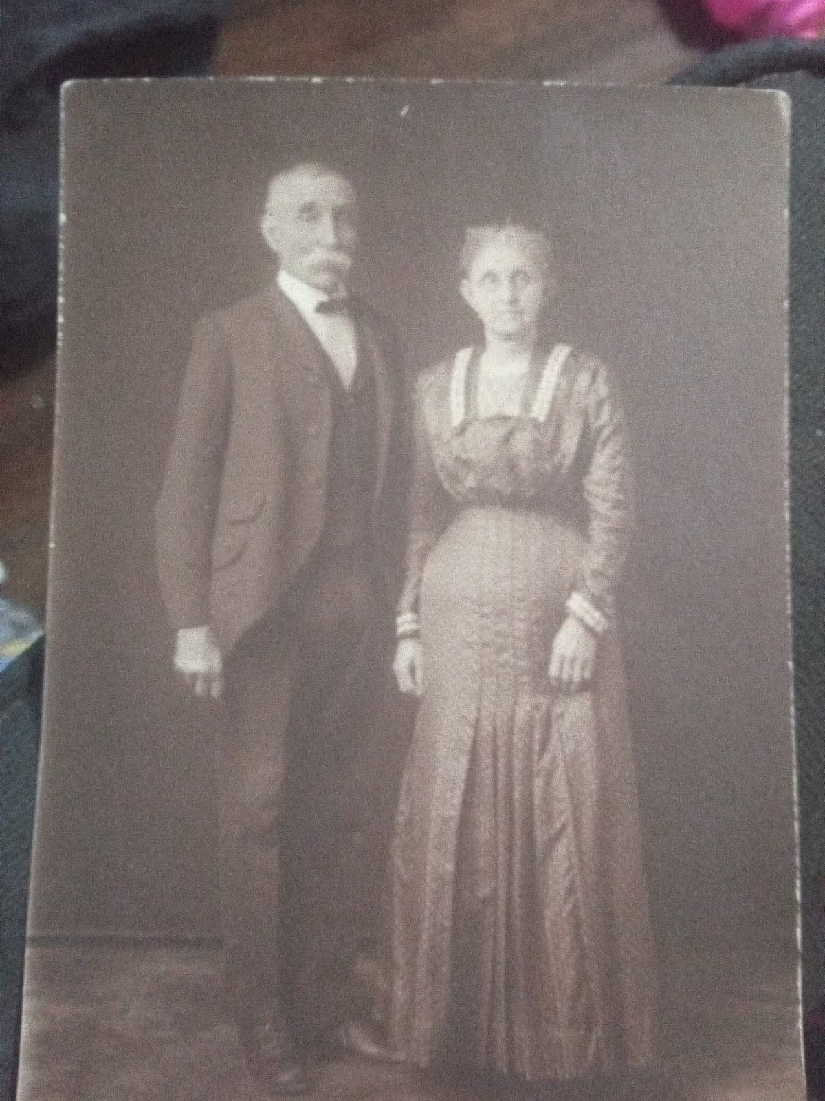 Vintage Black and White Portrait Photograph