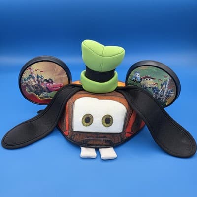 Disney Cars Mickey Ears Mater Goofy Lightning McQueen Movie Pixar