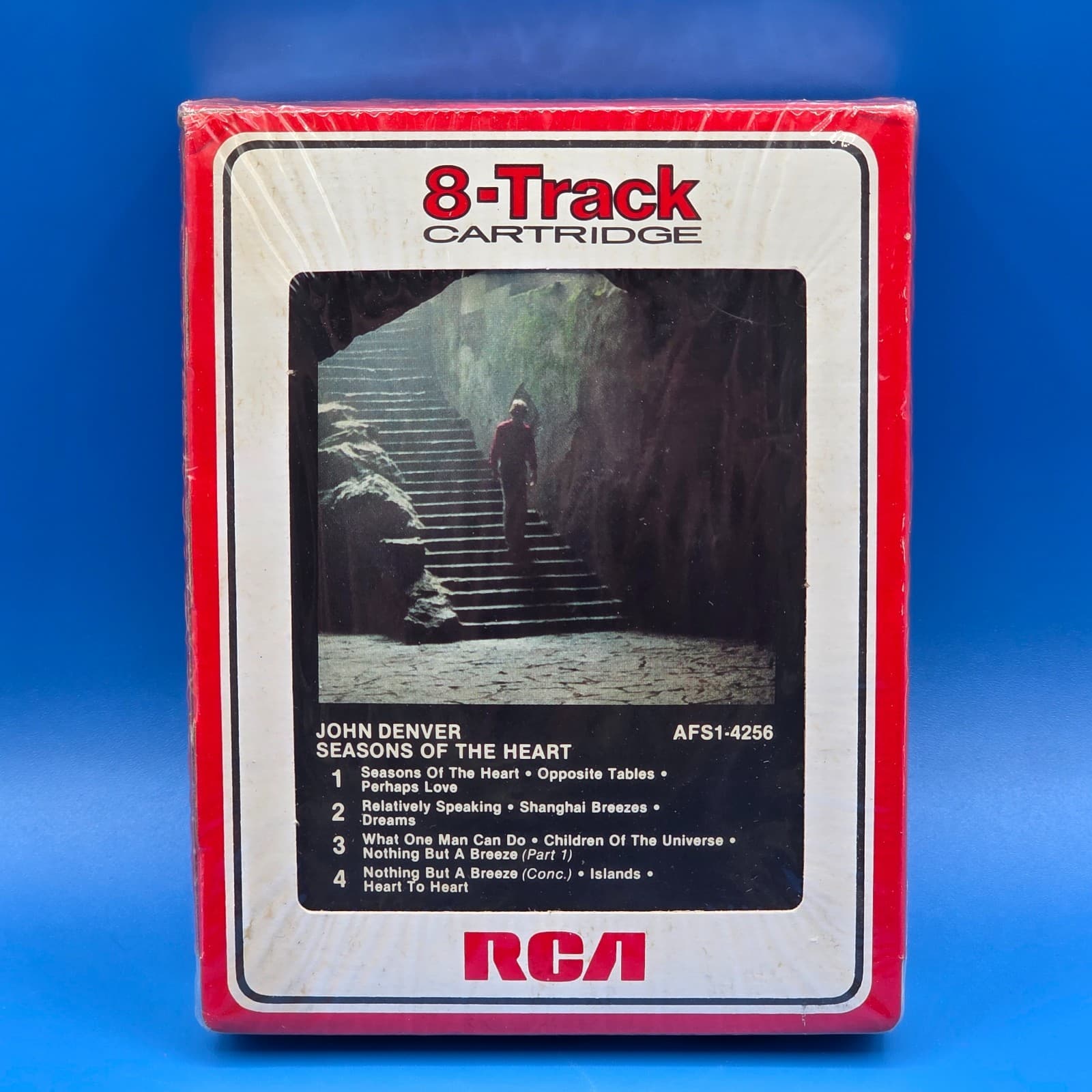NEW SEALED John Denver Seasons of The Heart 8-Track Cartridge AFS1-4256 RCA 1982