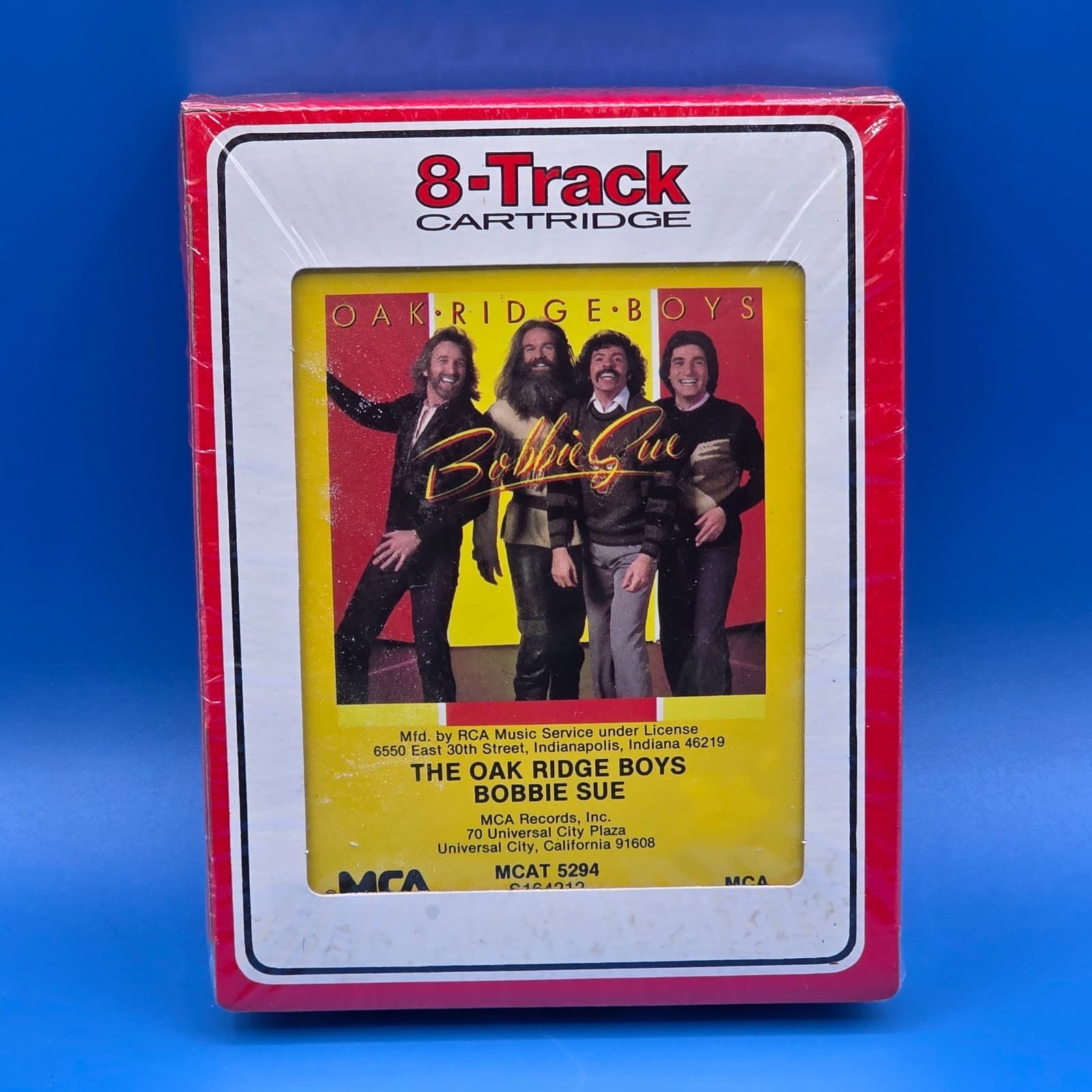 THE OAKRIDGE BOYS - "Bobbie Sue" - Vintage Collectible 8-Track Tape