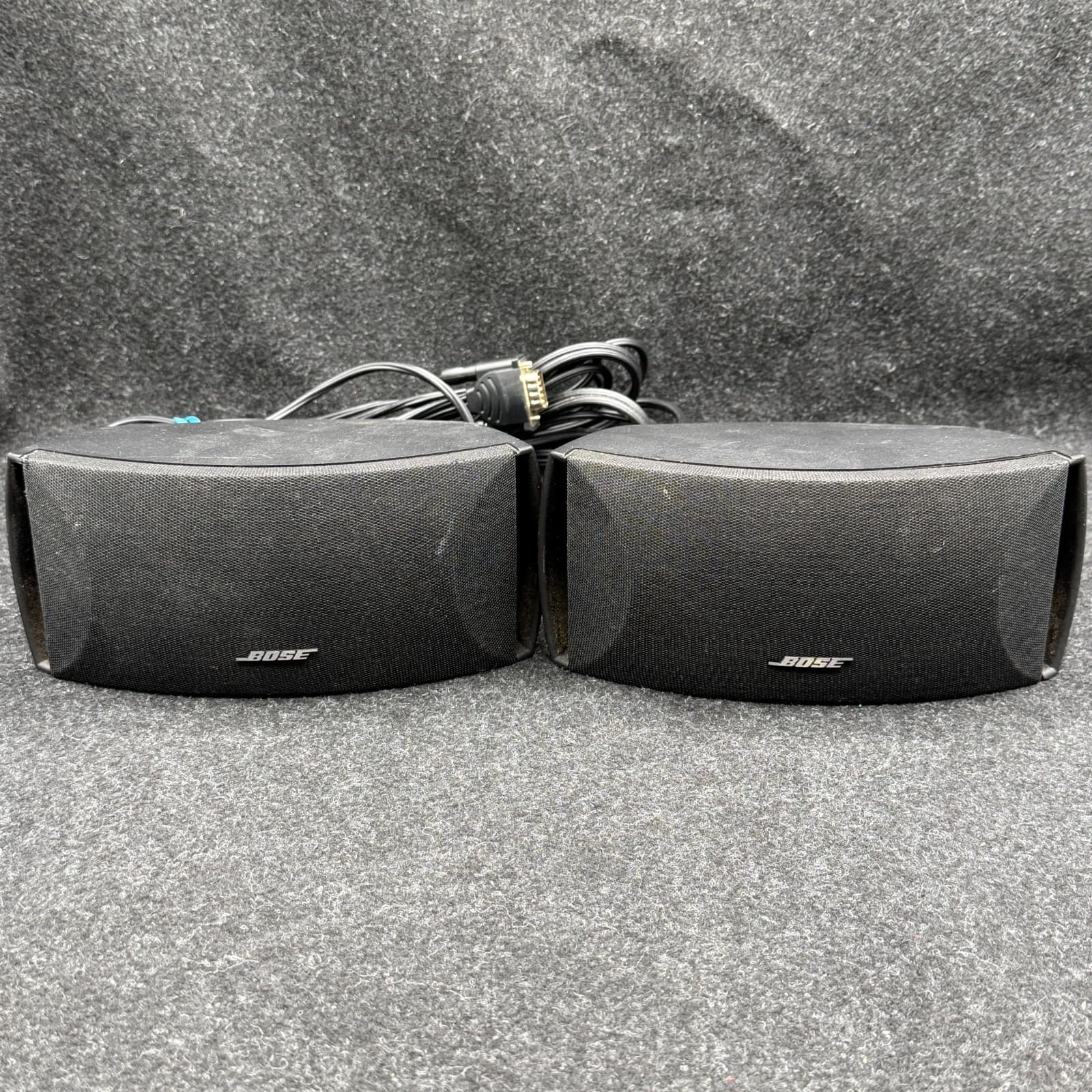 Bose Gemstone Speakers (Pair) AV321 3-2-1 GS/GSX Cinemate Series I II III Black