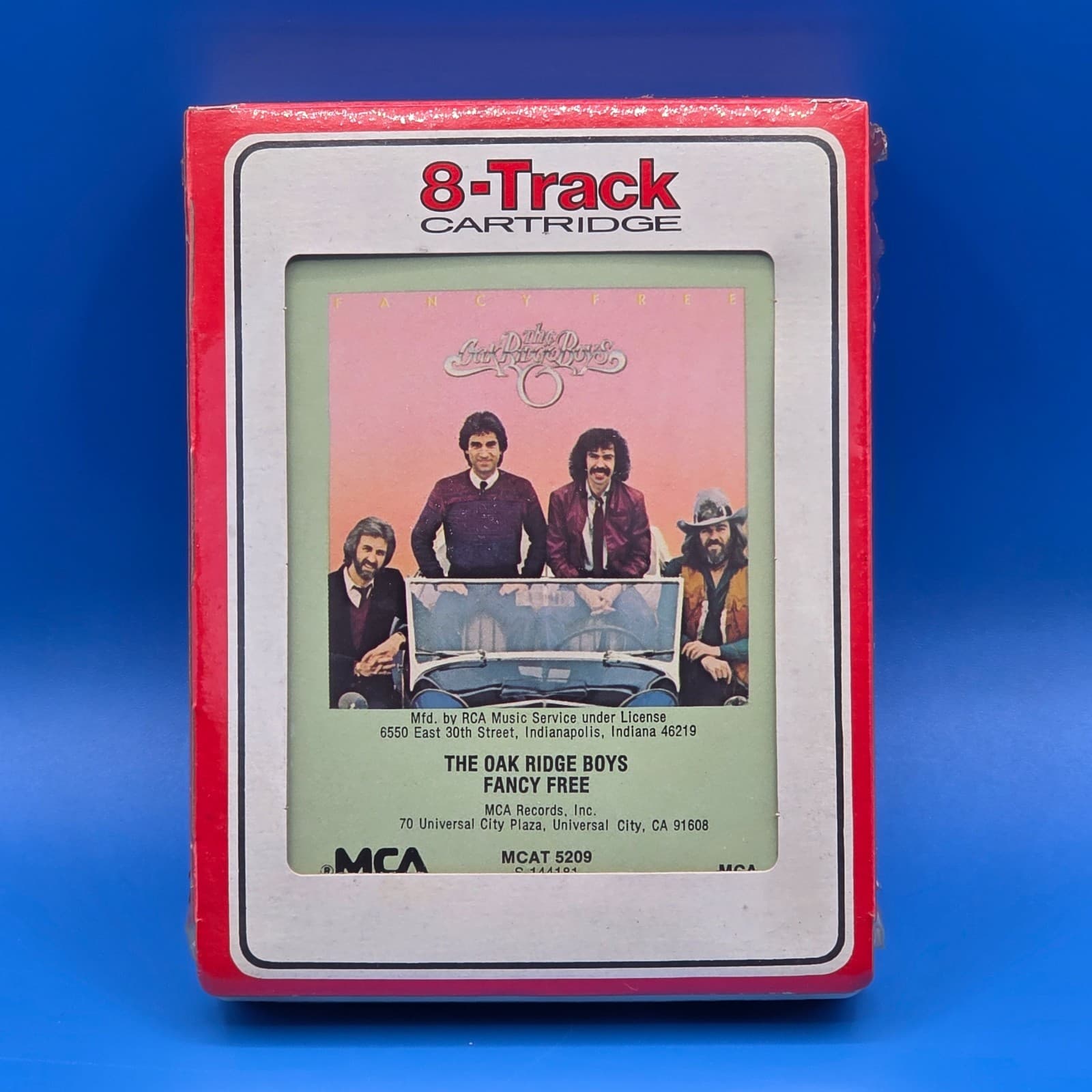 The Oak Ridge Boys - Fancy Free - 8 Track Tape - New and Still Sealed