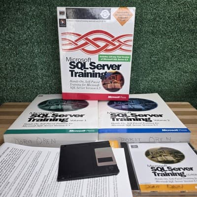 With CD Microsoft SQL Server Training : Hands-on Self-Paced Training Kit Ver 6.5