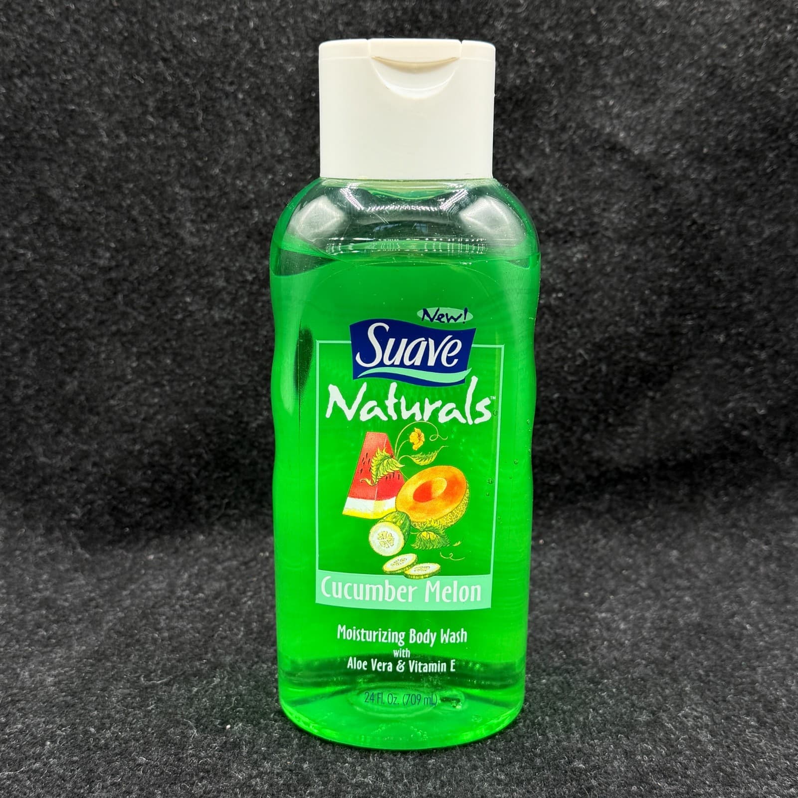 Vintage Suave Naturals Cucumber Melon Body Wash 24 fl oz RARE Discontinued NOS