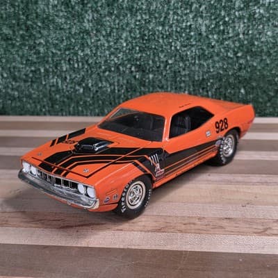 Holley Orange 1971 Plymouth Barracuda Die-cast Car #928