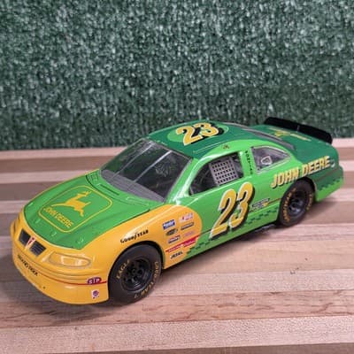 1/18 SCALE--ERTL #23 CHAD LITTLE JOHN DEERE NASCAR STOCK CAR