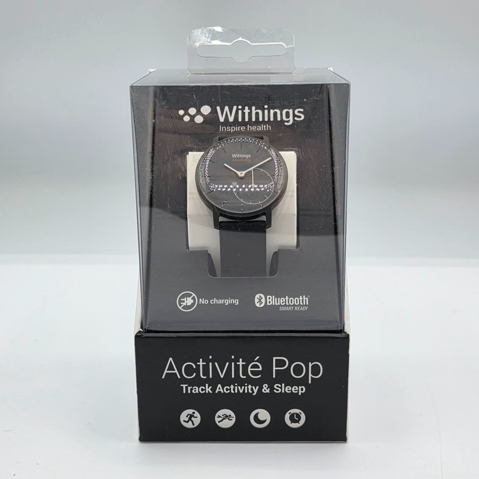 Withings Track Activity & Sleep HWA01 Shark Grey Activite Pop