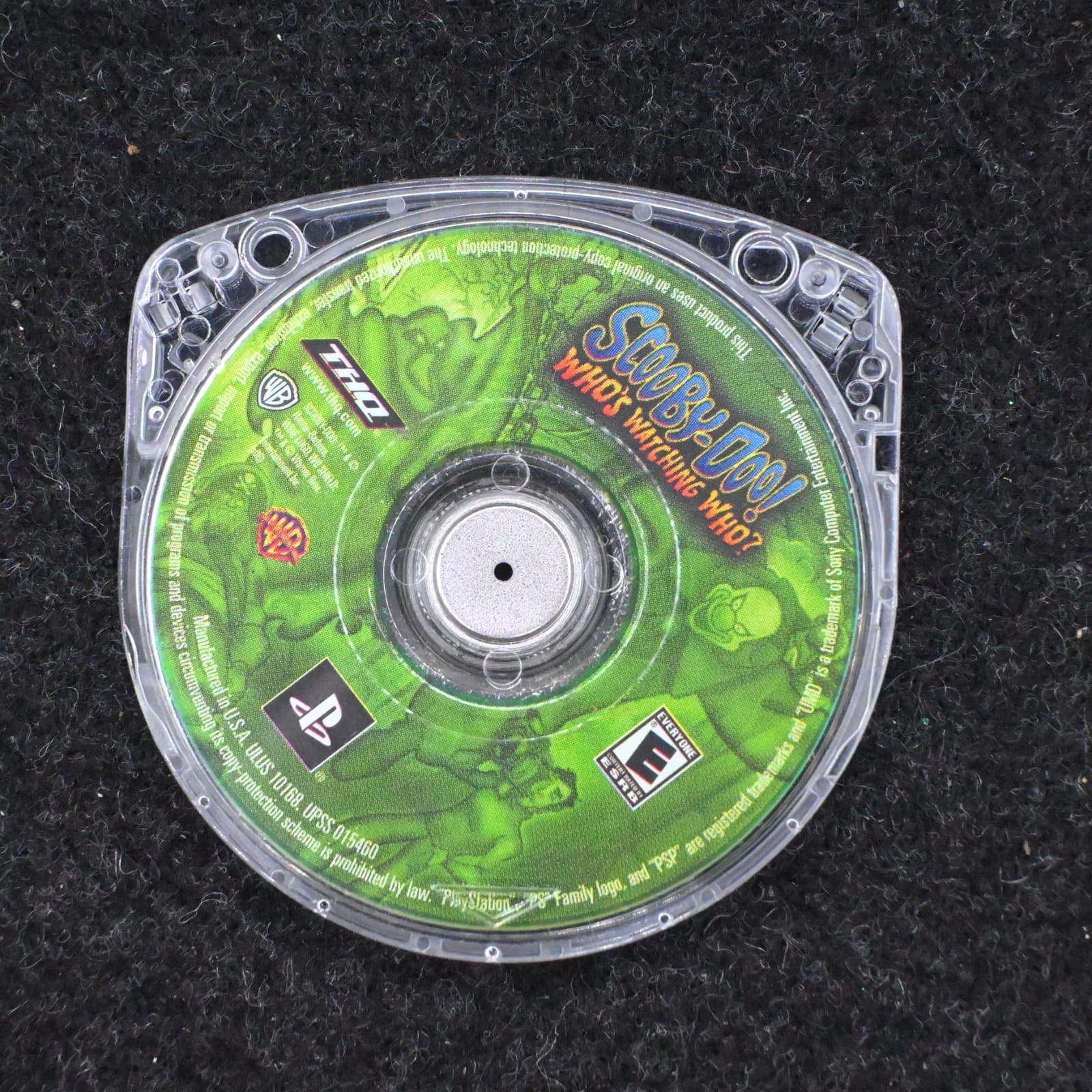 PSP - Scooby Doo Who's Watching Who Sony PlayStation Portable Disc Only #111
