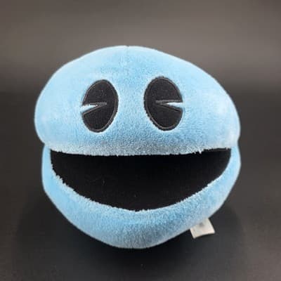 Pac Man Battle Royale Plush 7” 2018 Stuffed Gaming Character Blue