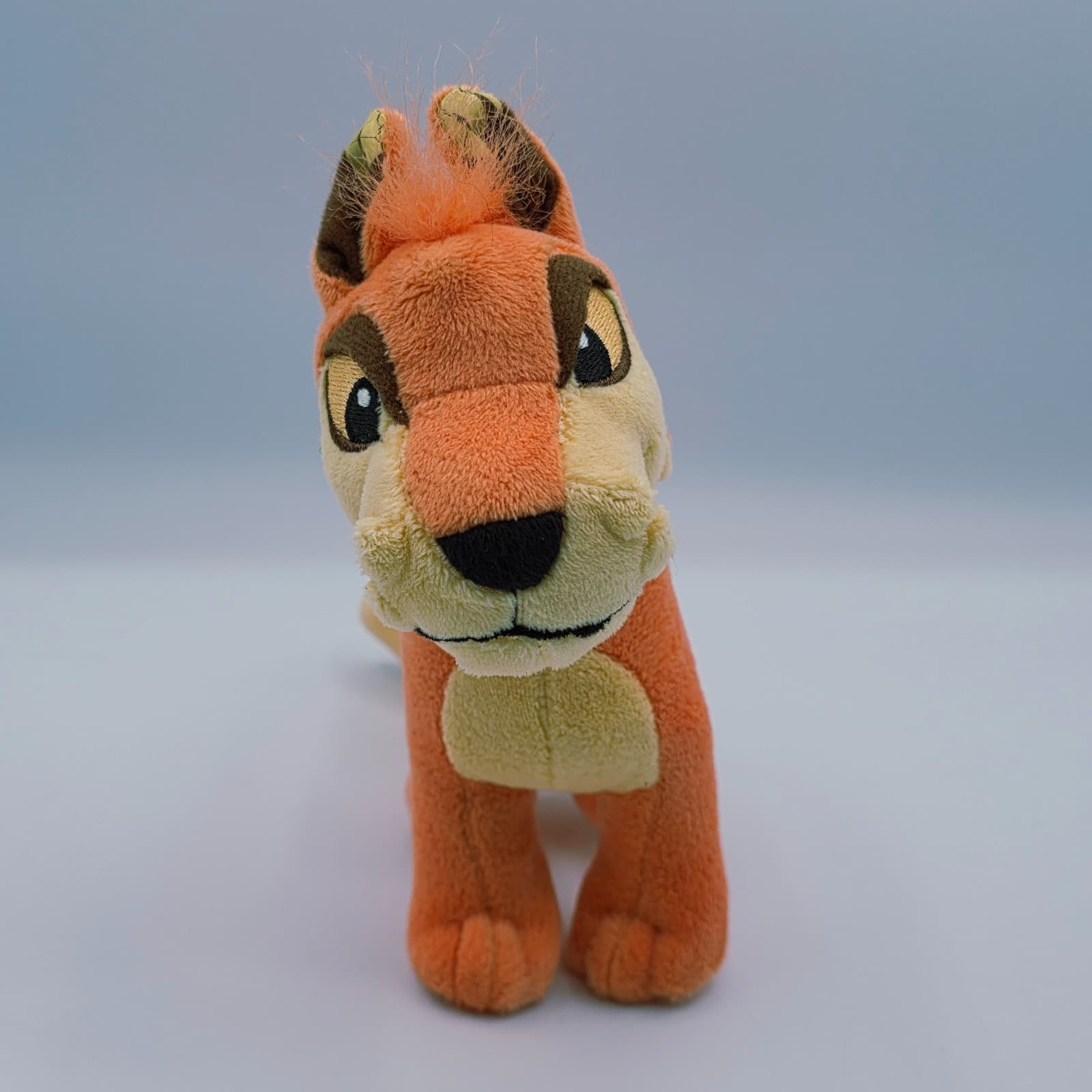 Neopets Orange Lupe Plush 6" Wolf Jakks Pacific Keyquest Series 6 Plushie 2008
