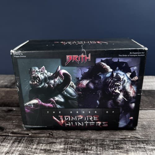 The Order Of Vampire Hunters 1 Brith Miniature Figure 1 burst Mini (New In Box)