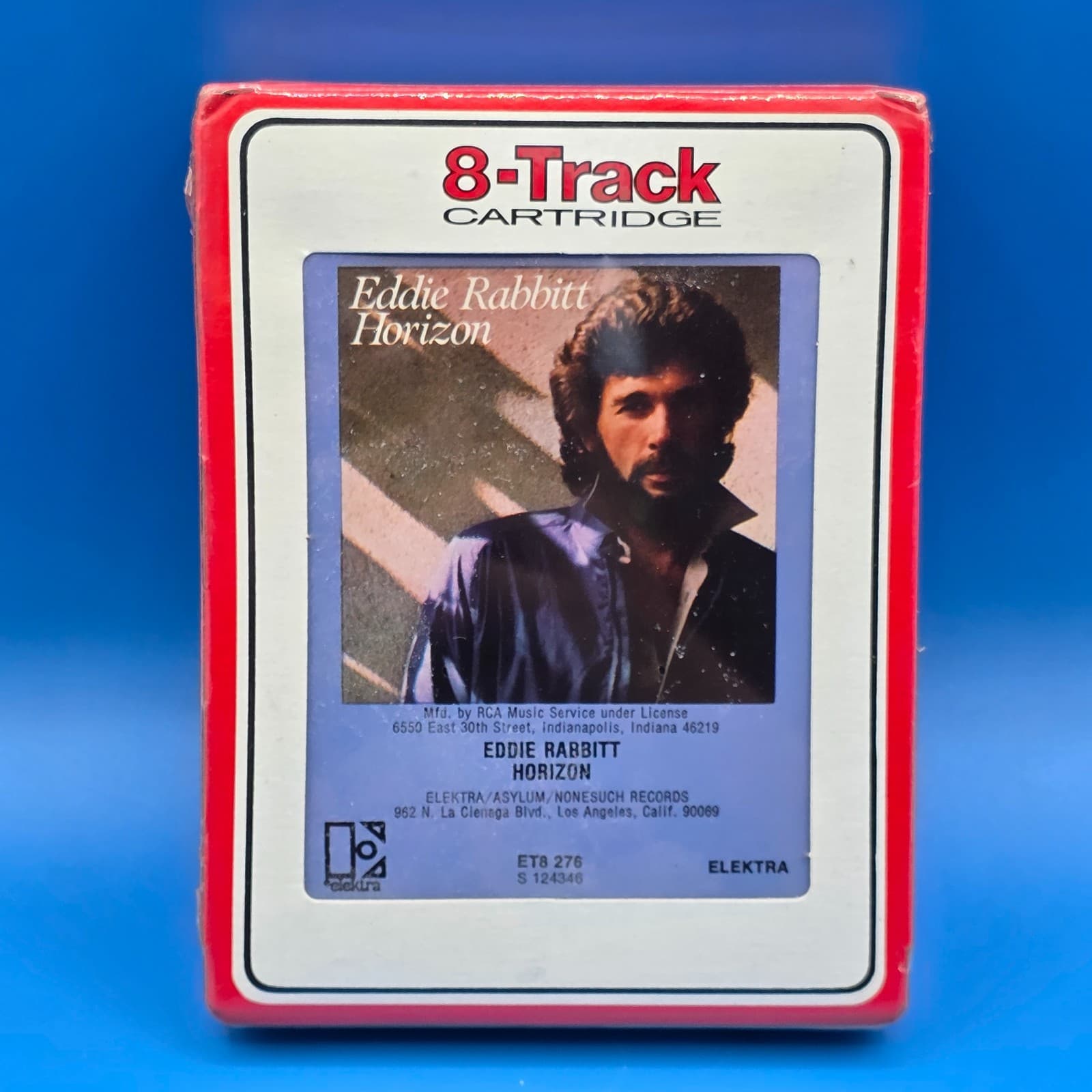Eddie Rabbit Horizon 8 Track Tape New Sealed Elektra B16
