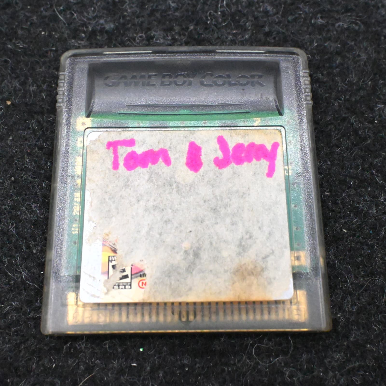 Tom and Jerry Nintendo Gameboy Color Game Only Tested Working Authentic