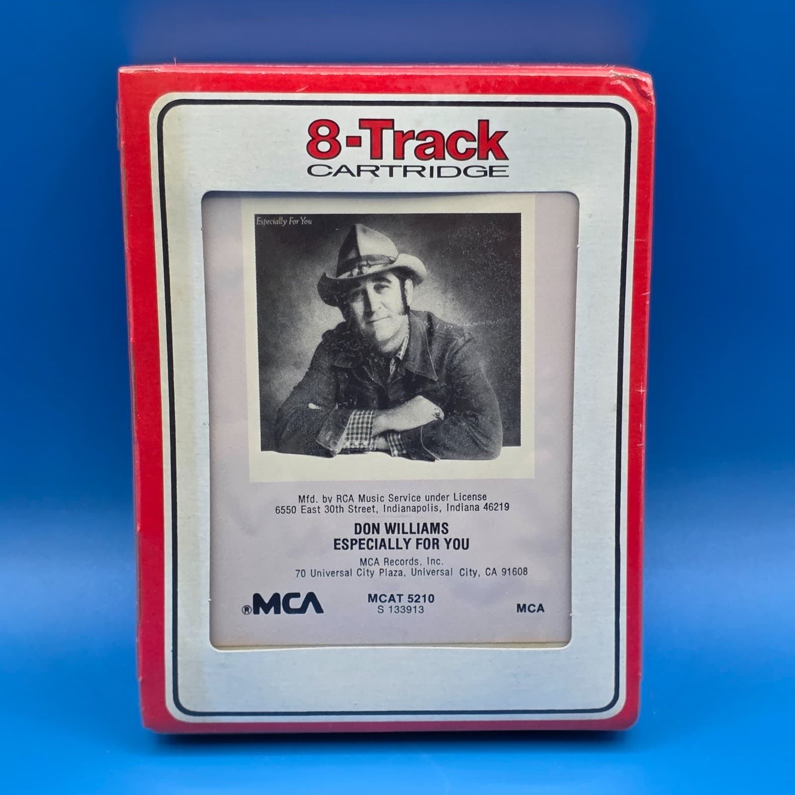 VTG 8 Track Don Williams Especially for You SEALED