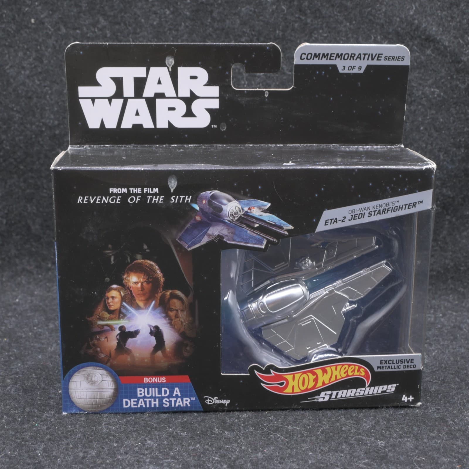 Hot Wheels Star Wars Starships ETA-2 Jedi Starfighter Obi-Wan Kenobi