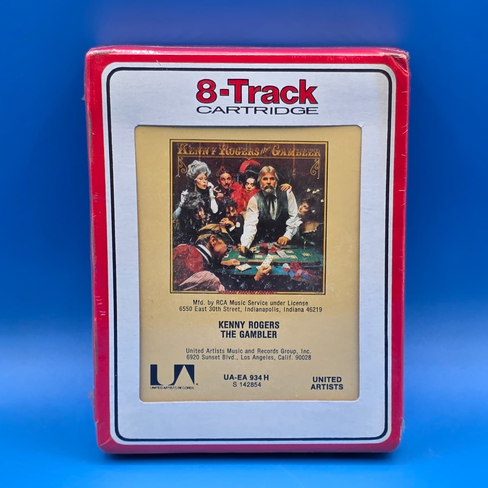KENNY ROGERS--THE GAMBLER *SEALED* *8 TRACK* #152